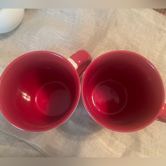 2 Christmas Farmhouse Mugs by Spectrum Designz pNWOT - Picture 4 of 5